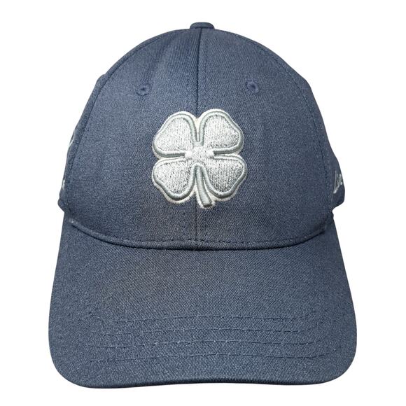 Black Clover Live Lucky Top Golf Baseball Cap Blue M Embroidered Memory Fit - Picture 1 of 10